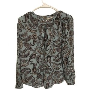 Loft Paisley Blouse